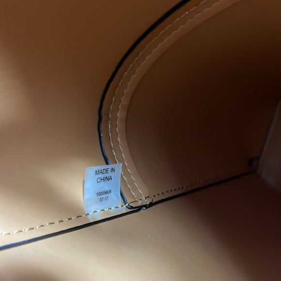 Tory Burch Block-T Triple Tote in British Tan - Picture 11 of 17